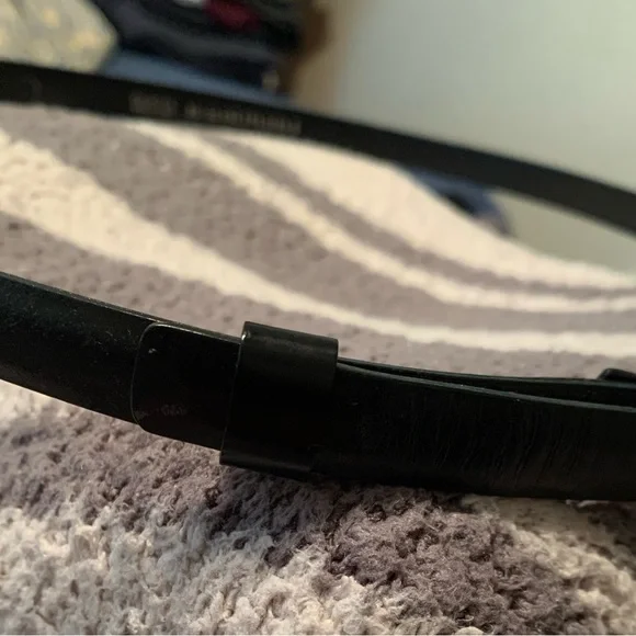 Gucci belt Silver and Black